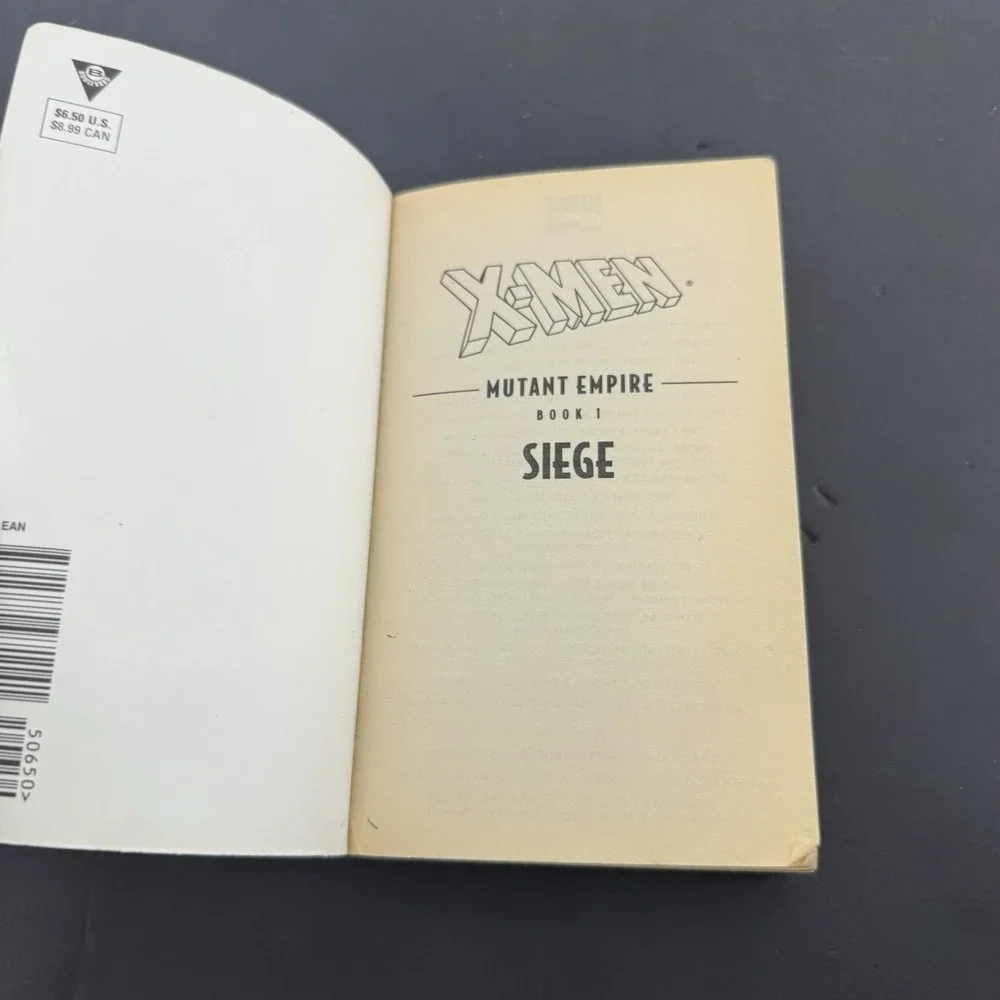 X-Men: Mutant Empire, Book 1: Siege 1996 Paperback by Christopher Golden